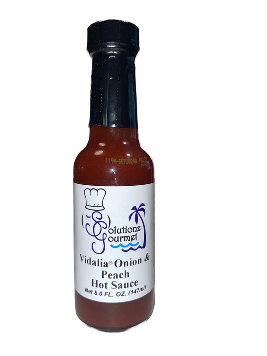 VO Peach Hot Sauce